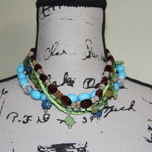 Fashion Jewelry 20 inches from closure to closure